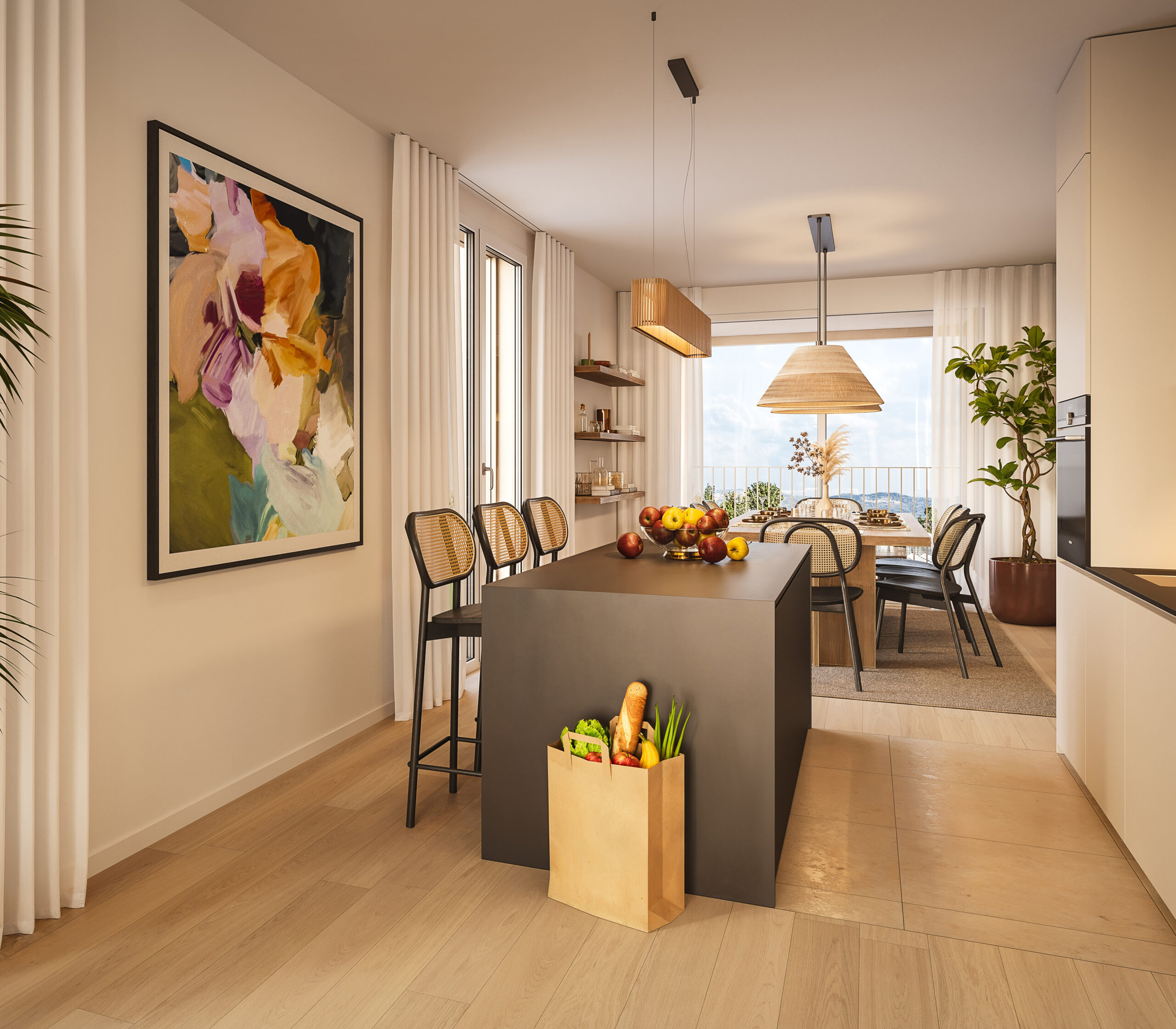 cuisine-appartement-neuf-lully-bernex-2