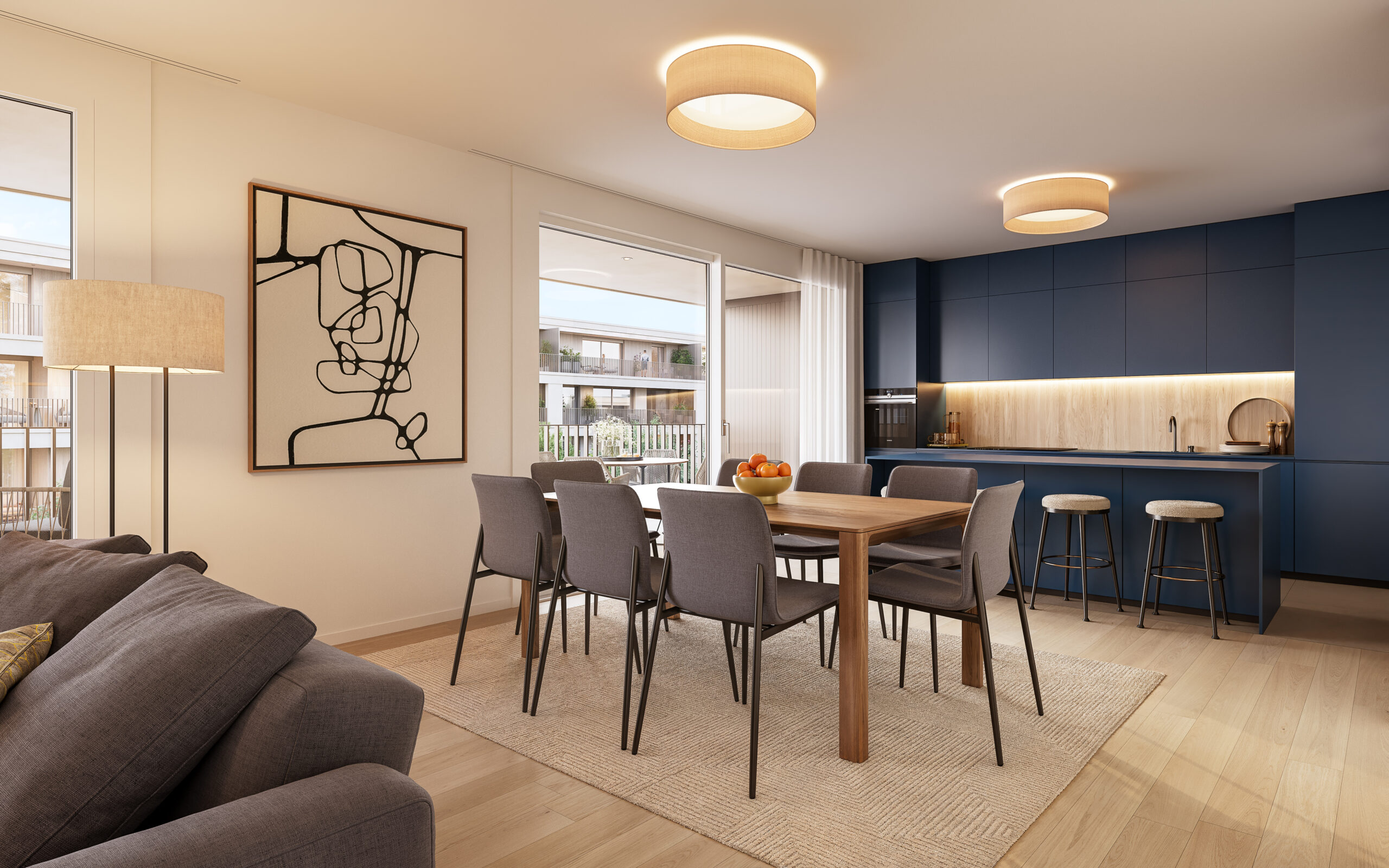 cuisine-appartement-ppe-ecoquartier-lully-bernex